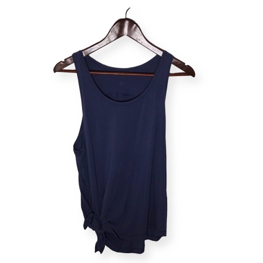 Lululemon To The Point Tank in Moody Blues.